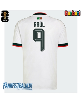 Mexic Raul Jimenez #9 Tricou Fotbal Replică Mondial 2026 Barbati Deplasare